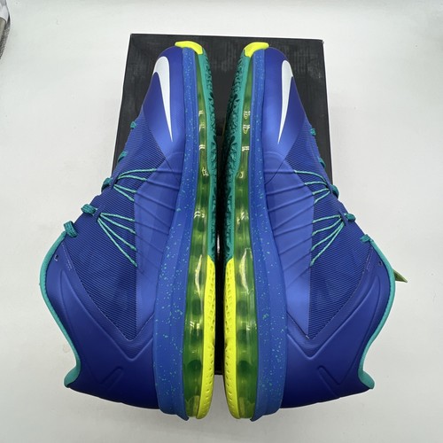 Talla 12 - Nike Air Max LeBron 10 Low Sprite (579765-500) - Imagen 7 de 9