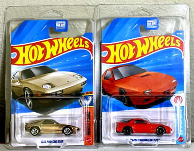 2026 HOT WHEELS 1983 PORSCHE 928S GOLD HWDG '89 MAZDA SAVANNA RX-7