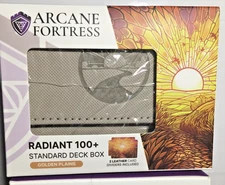Arcane Fortress Radiant 100+ Standard Deck Vault - Golden Plains - Theme New