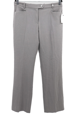 Calvin Klein Womens Modern Fit Trousers Dress Pants Womens 8 Gray Career  33L New | eBay