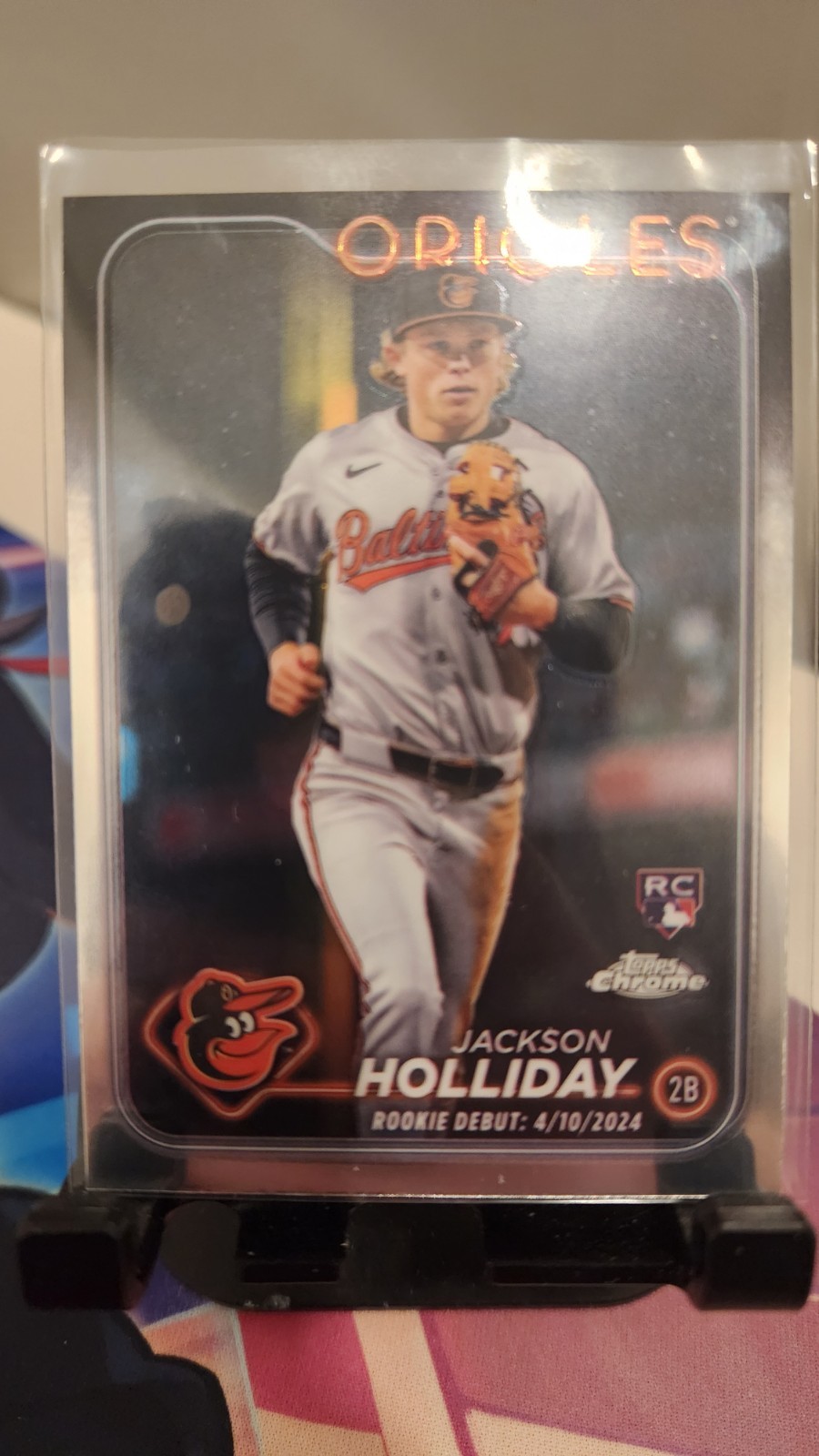 2024 Topps Chrome Update Jackson Holliday RC #USC89 Prism Refractor Orioles SP