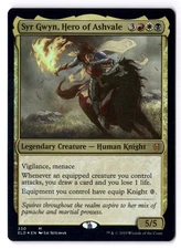 Syr Gwyn, Hero Of Ashvale NM* FOIL Throne Of Eldraine ENGLISH 330 -UnltdCards
