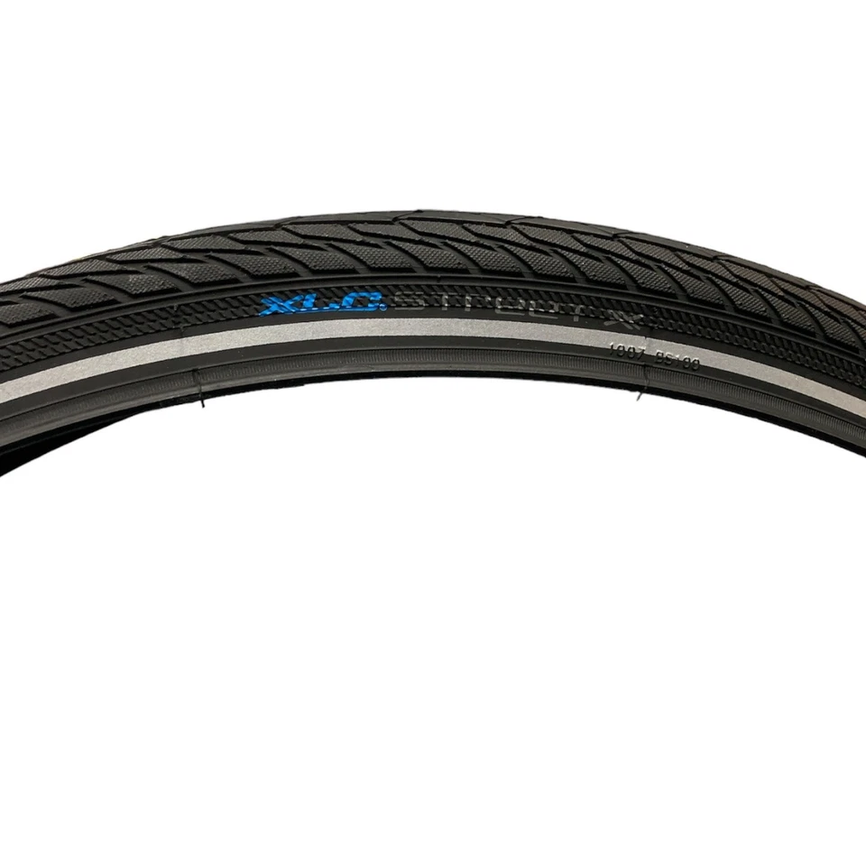 XLC Street X VT-C04 700c Clincher Bike Tyre Black/Reflex 700x35c - Image 3 of 4