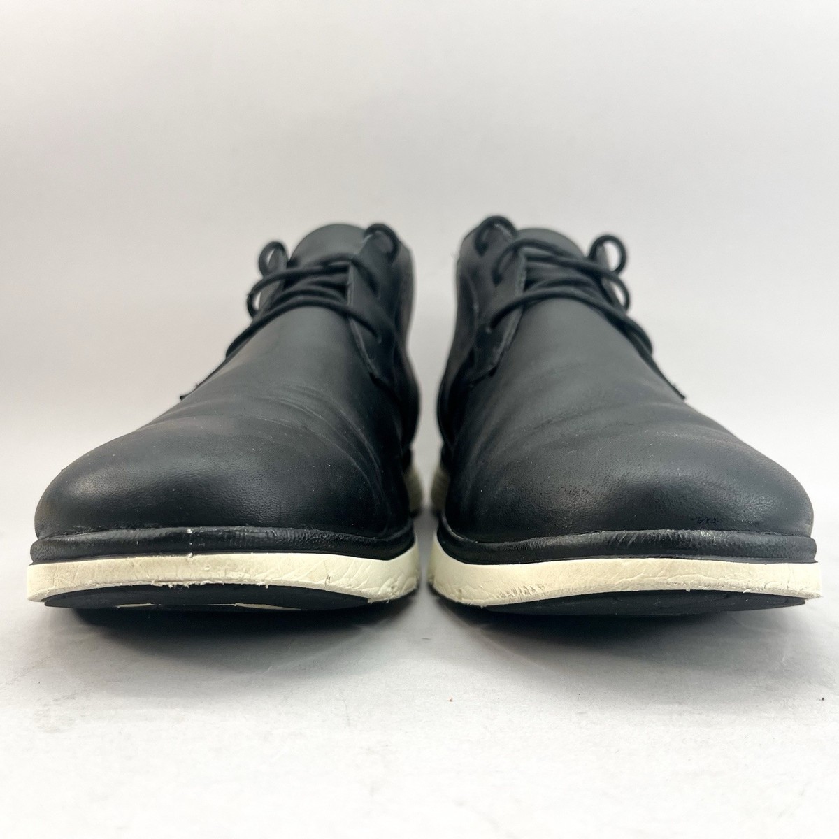 Timberland Mens 13 Franklin Park Chukka Boots Black Leather 