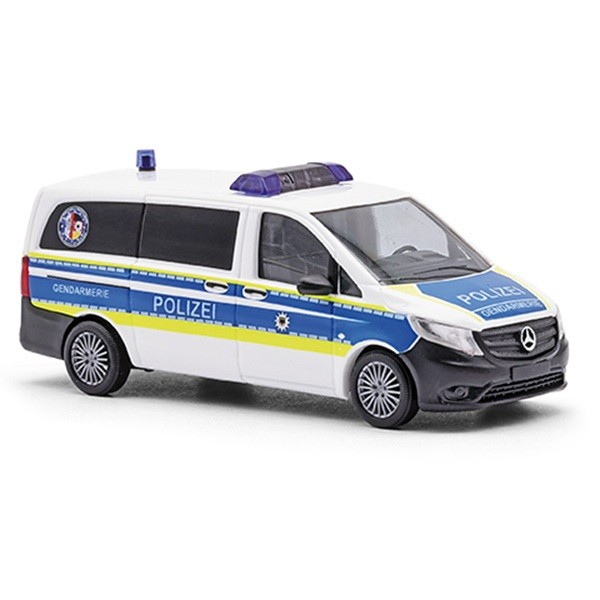 Busch 51159 - 1/87 Mercedes-Benz Vito, Bundespolizei / Gendarmerie - Neu-image