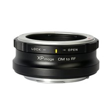 XPIMAGE Lens Mount Adapter for Olympus OM Zuiko Lens to Canon EOS RF Camera