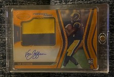 2020 Panini Certified VAN JEFFERSON Orange RPA Autograph AUTO Patch RC /349 RAMS