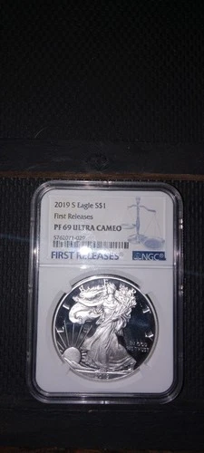 2019-S American Silver Eagle PF-69 NGC (First Releases)