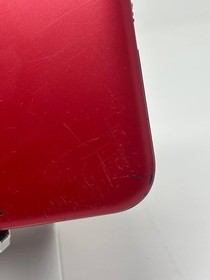 Nintendo 3DS XL Red Console English US Version Tested w/Game + Charger