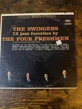 The Swingers 12 Jazz Favorites by The Four 4 Freshmen Capitol Records LP VINYL