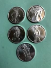 Set of 5 Adult Oriented Silver 1 Oz Bullion Rounds