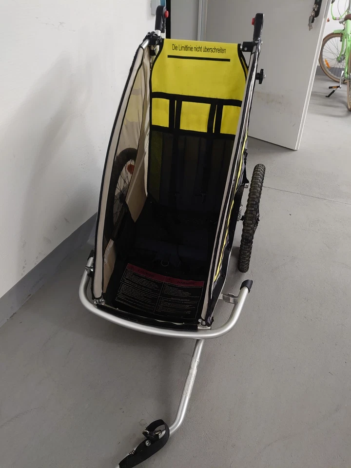 Fahrradanhänger Queridoo für 1  Kind  ab 18 Monate