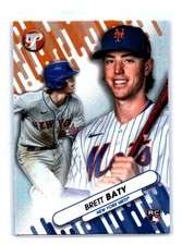 Brett Baty 2023 Topps Pristine Fresh Faces #FF-13 New York Mets