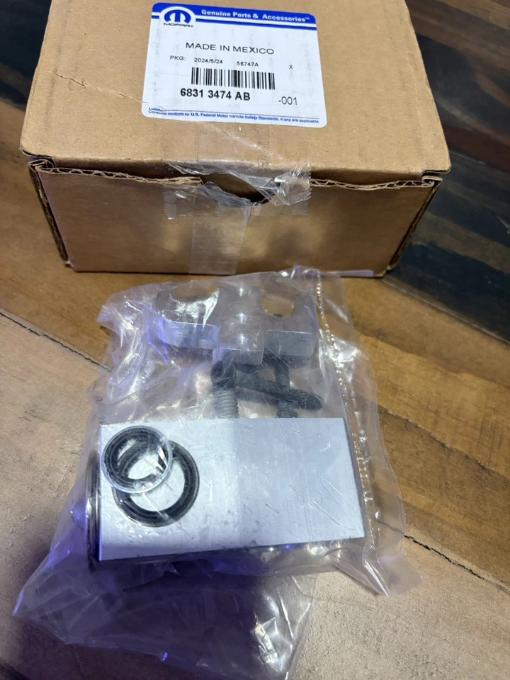 Genuine Mopar A/C Expansion Valve 68313474AB - Image 2 of 2