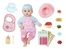 Baby Annabell Lunch Time Annabell - With Clothes, Accessories & Lifelike Functio