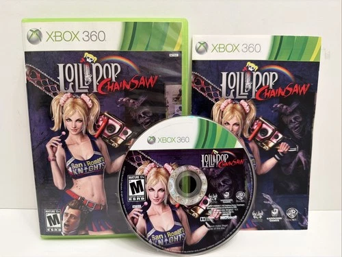 Lollipop Chainsaw Microsoft Xbox 360 System Complete CIB Excellent!