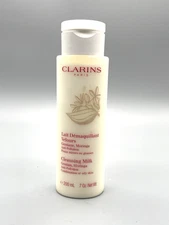 Clarins Cleansing Milk with Gentian & Moringa Combination & Oily Skin – 7oz NWOB