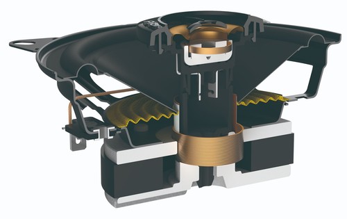 Pioneer 230Watt 10cm 2-Wege Lautsprecher für Honda HR-V 01-05 Ablage Auto Boxen - Bild 6 von 9