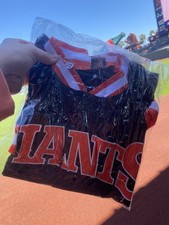 NEW SGA LIMITED San Francisco SF Giants 7/25/26 Vintage Button-Up Jersey Size XL