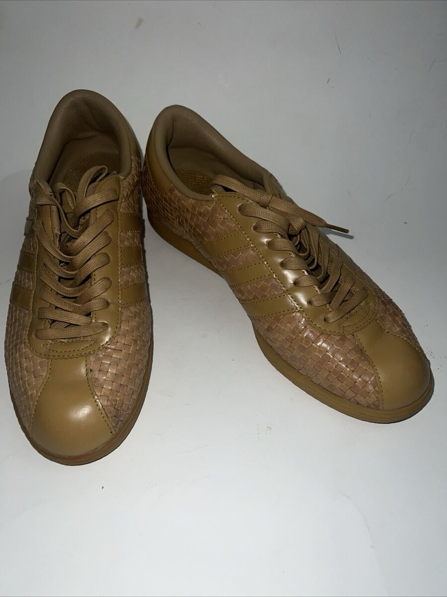 Vtg adidas tobacco weave vintage men size 9.5 Brown Tan Vtg adidas tobacco weave vintage men size 9.5 Brown Tan