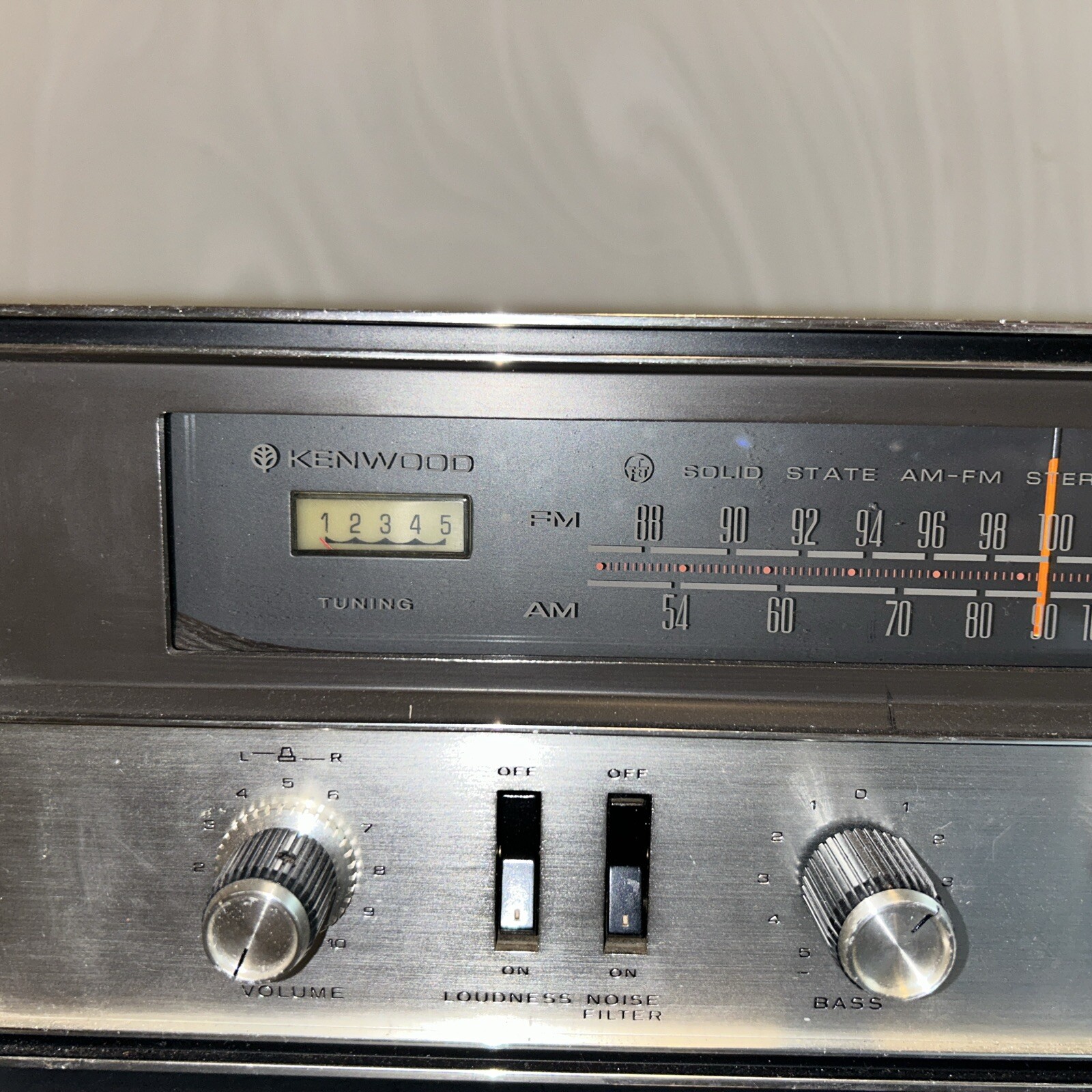 Vintage Kenwood TK40 Solid State AM/FM Stereo ReceiverFor Parts Or