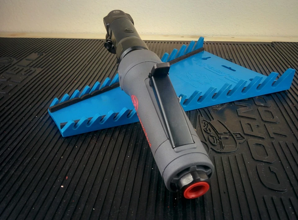 Lijadora de ángulo extendido #ah609 INGERSOLL RAND M2L025RS10, 2500 rpm, 90 psi Foto 2 de 4