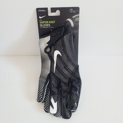 Nike Vapor Knit Magnigrip Football Gloves CJ9343-091 Size 4XL