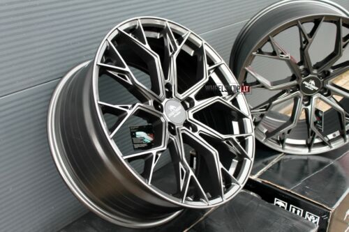 Forzza Titan 5x112 R20 4x20 inch 9J alloy wheels Grey Felgen Audi VW Skoda - Bild 1 von 7