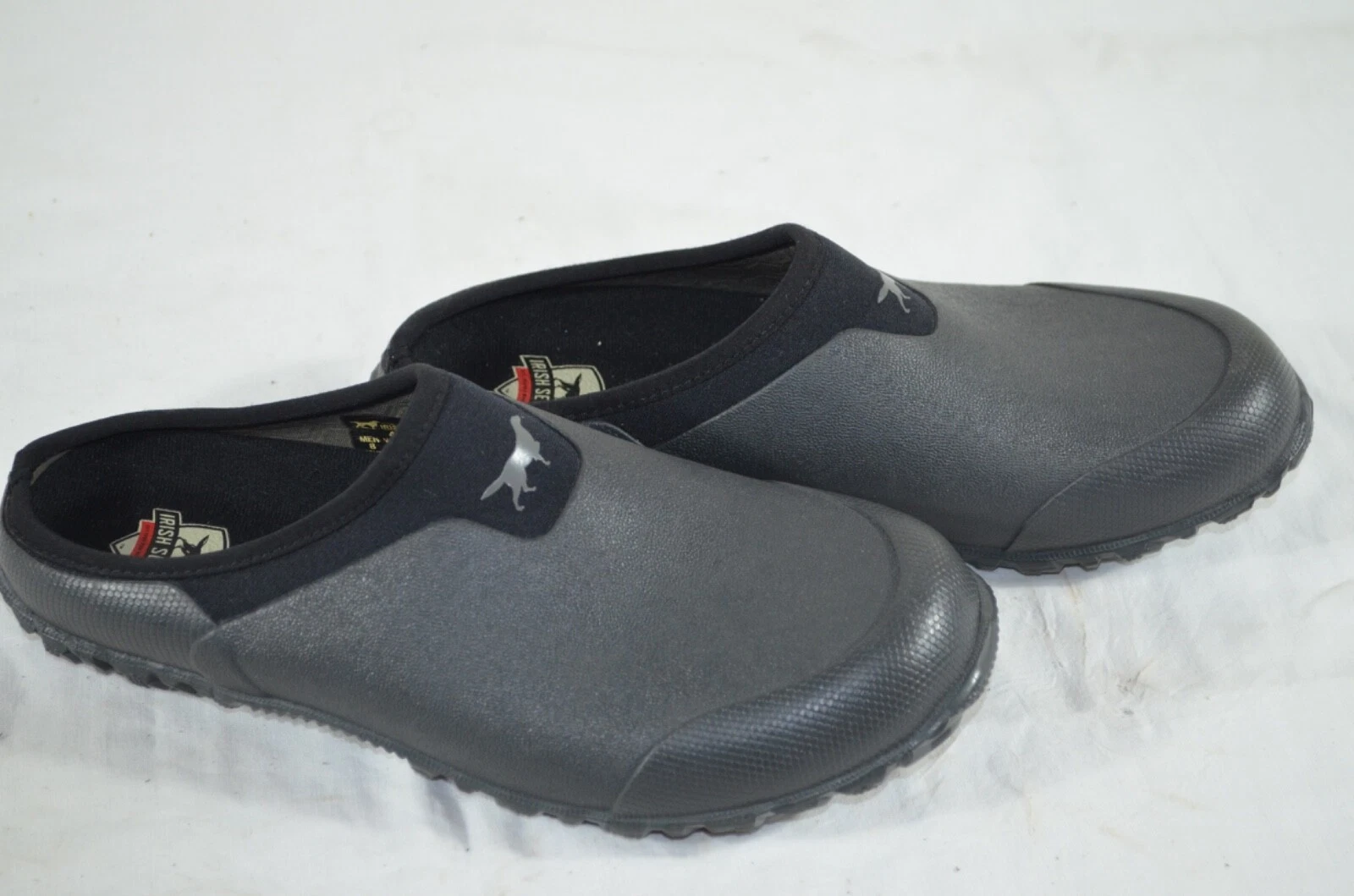 Irish Setter Men's MudPaw Waterproof Rubber Slip-On Fishing Shoes sz 8