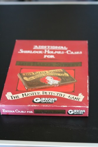 221B Baker Street The Master Detective Game - Vintage 1970s with Expansion Pack - Picture 2 of 8