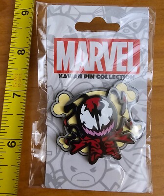 Marvel Kawaii Art Collection: CARNAGE Collectible Enamel Pin from PopFun