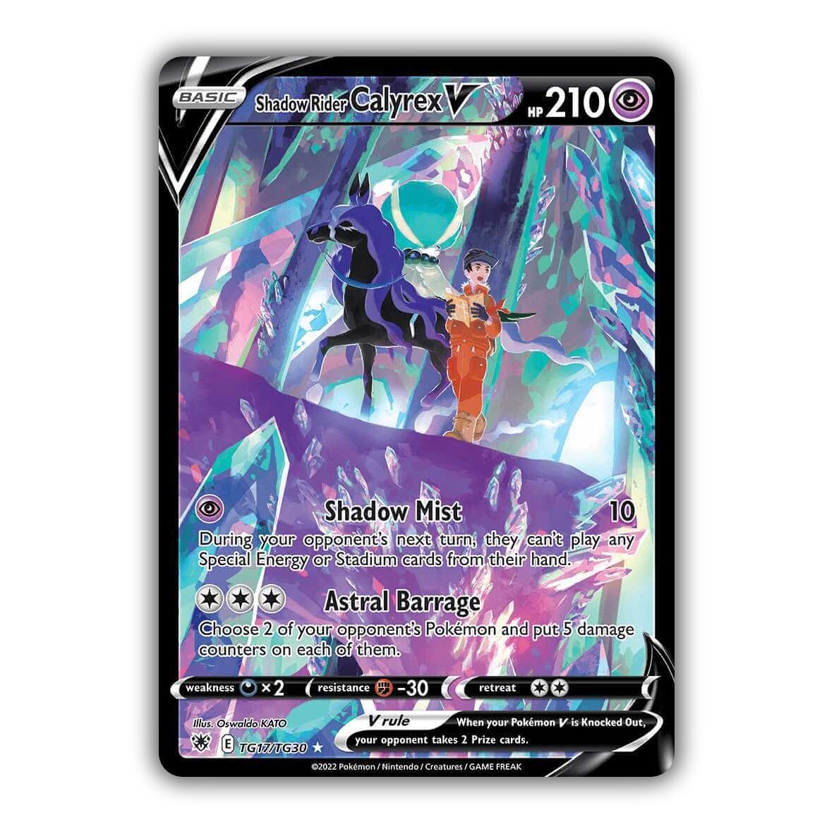 Shadow Rider Calyrex V Pokémon TCG Cards for sale | eBay