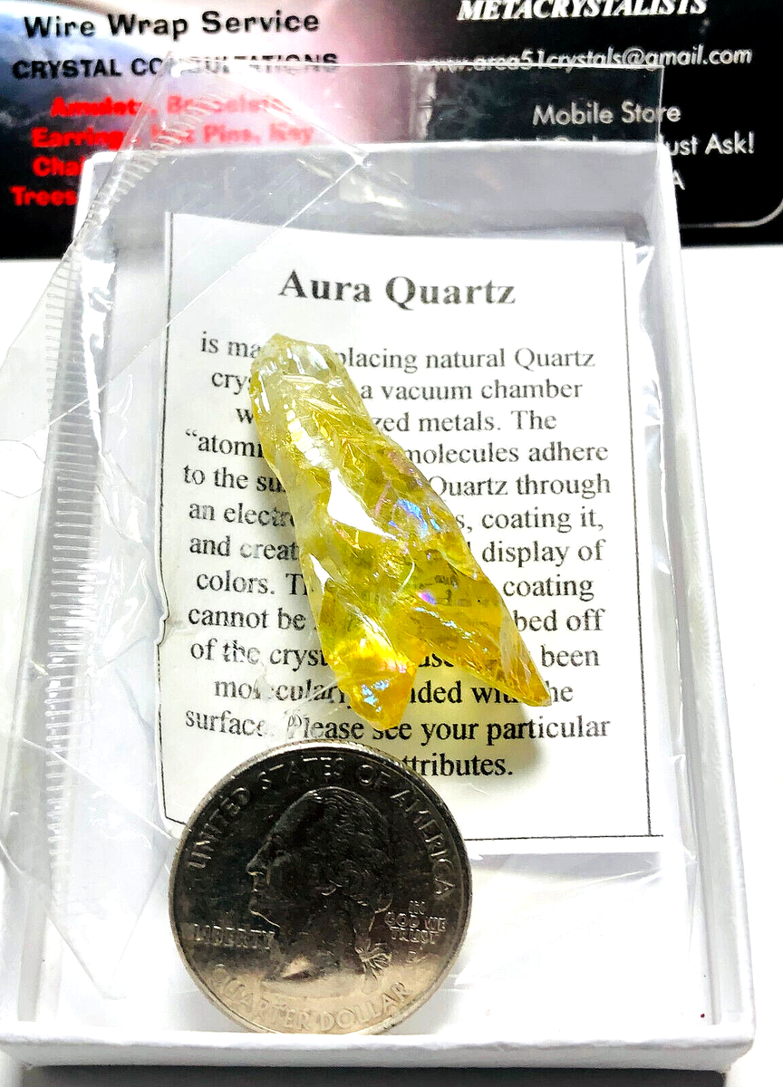 Liquidation Lot #AG039 Aura Quartz Crystal | eBay