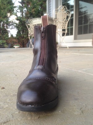 synthetic paddock boots