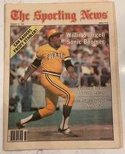The Sporting News August 11, 1979 Baseball Willie Stargell,Pittsburgh (B30)