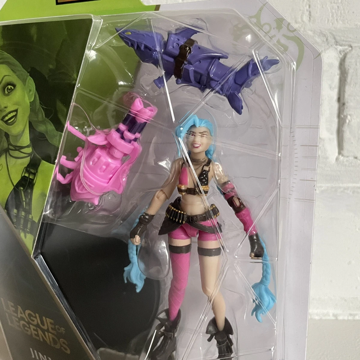 League Of Legends, Official 4Inch Jinx Collectible Figure, 48 OFF