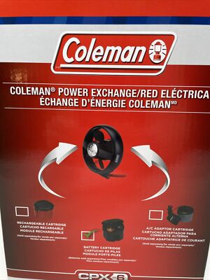 Coleman CPX 6 Lighted Tent Fan with Stand - For Tents or Canopies