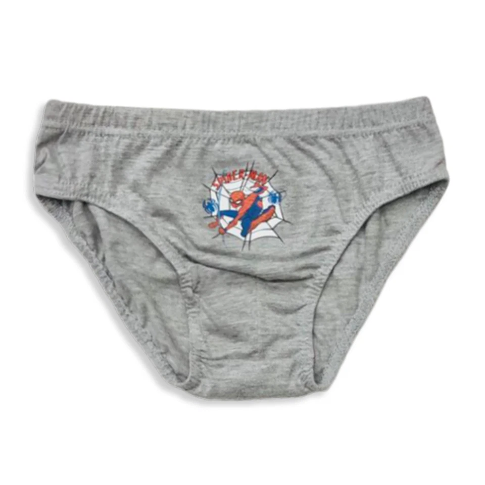 Slip 3 pezzi ufficiale Marvel Spiderman bambino shorties mutandine intimo 3159 - Immagine 4 di 4