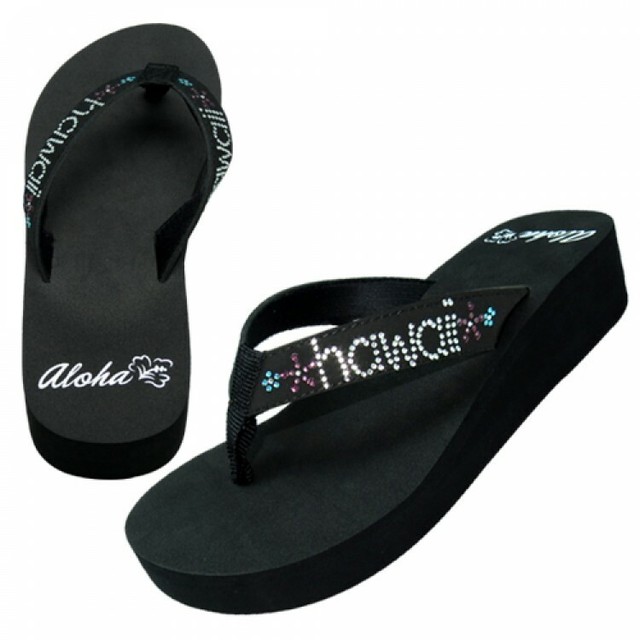Women's Rhinestone Hawaii Slippers Size 8 Hawaiian (HS82321) | eBay