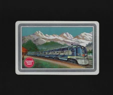 Vintage Missouri Pacific Railroad Passenger Train Playing Card Joker Swap