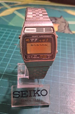 Rare Vintage (1979) Seiko A158-5000 Watch LCD Japan *Spare-Parts Fix Repair*