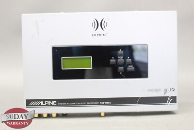 ALPINE PXE-H650 MOBILE AUTO SYSTEM INTEGRATION AUDIO PROCESSOR AUDYSSEY IMPRINT