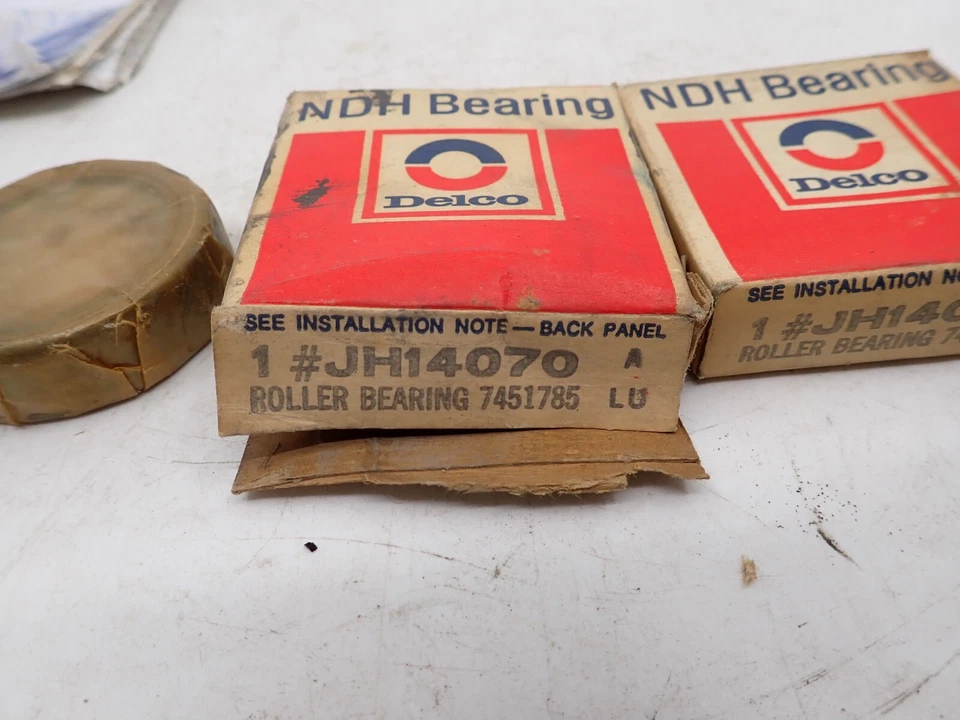 Rodamientos traseros GM Delco NDH JH14070 7451785 Chevrolet 10 12 pernos OFERTA REAL Foto 2 de 4
