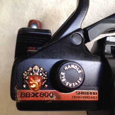 SHIMANO BB-X800 GEAR RATIO Vintage Old Lever Brake Reel Fishing 