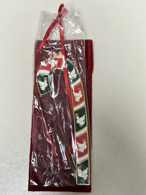 BNIB Wallace 2022 Gold-Plated Candy Cane Ornament*42nd Edition*Made In The USA!