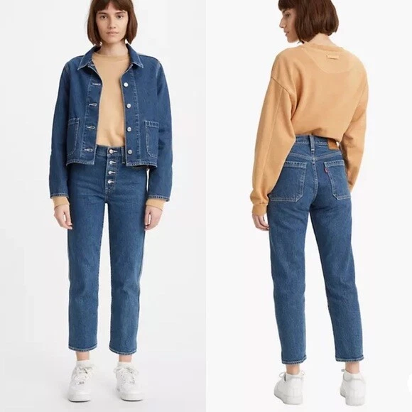 Levi's iconic top wedgie jeans