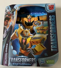 🧷 Transformers EarthSpark Bumblebee Mo Malto Spin Changer 8" Hasbro 🆕