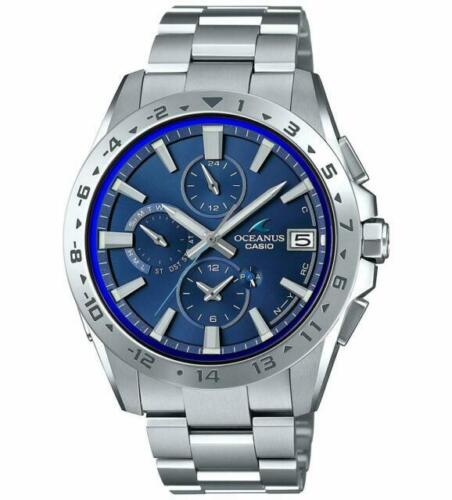 Casio Oceanus OCW-S5000-1AJF Manta Slim Case Elegant Chrono Men`s