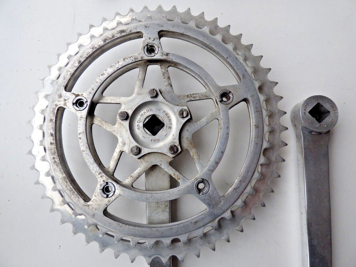 STRONGLIGHT 49D CRANKSET 52/45 - 170 MM + BOTTOM BRACKET STRONGLIGHT 49D CRANKSET 52/45 - 170 MM + BOTTOM BRACKET