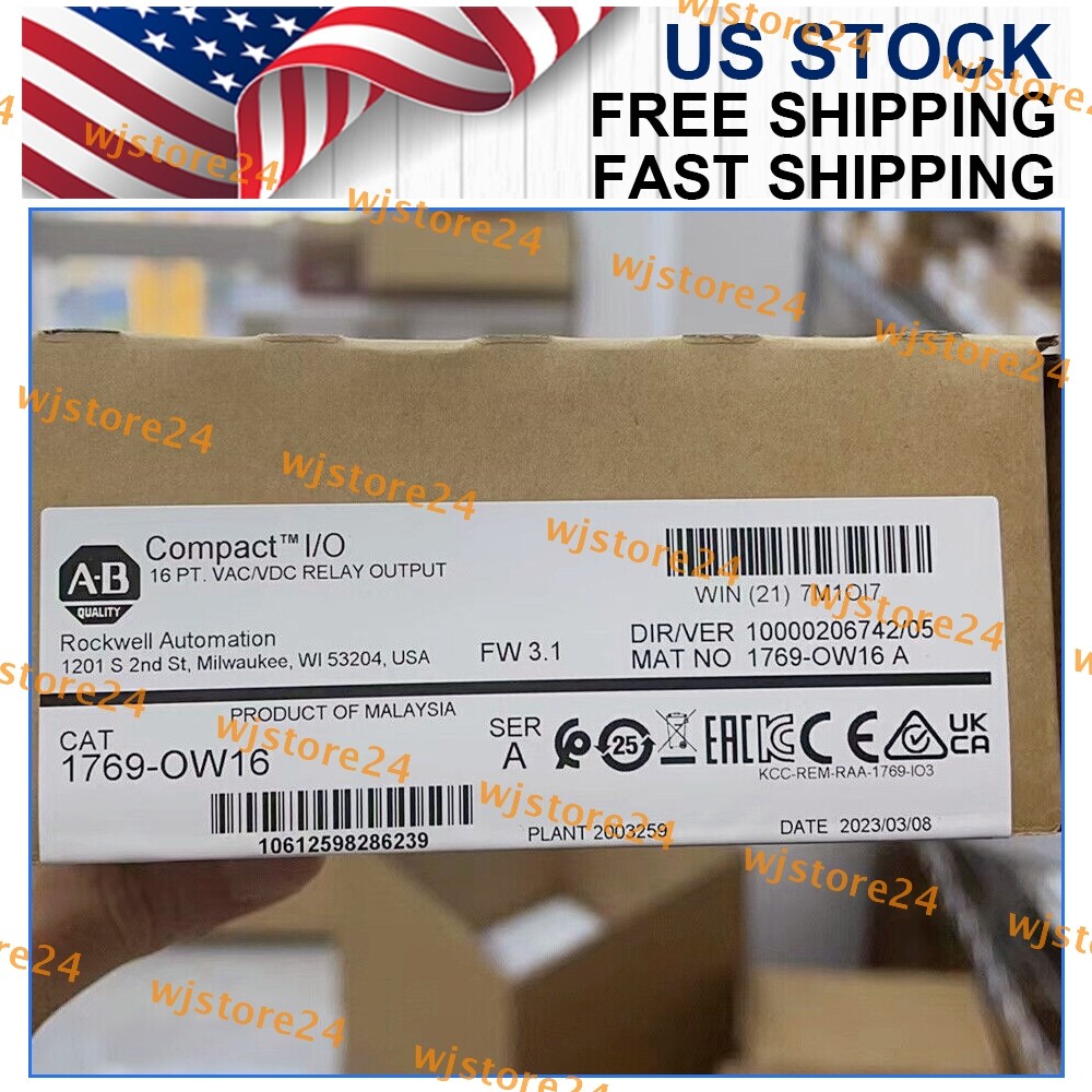 BRAND NEW NEW PLC 1769-OW16 CompactLogix Relay Output Module 1769OW16